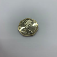 Load image into Gallery viewer, 1976 Britannia Proof 50p Coin - One Of 100,000 Minted - Collectors Fifty Pence Old Coin -UNC -PROOF
