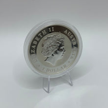 Load image into Gallery viewer, 1oz .999 Fine Silver BU Australian Koala Perth Mint 2011 Bullion Round Coin
