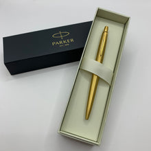 Load image into Gallery viewer, 24k Genuine Gold Covered Parker &#39;Jotter&#39; Pen In Box With Certificate
