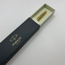 Load image into Gallery viewer, 24k Genuine Gold Covered Parker &#39;Jotter&#39; Pen In Box With Certificate
